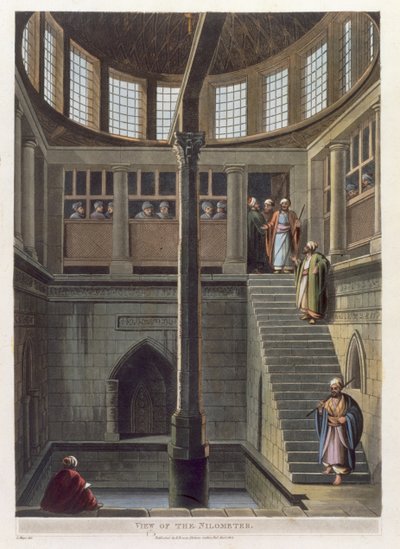 View of the Nilometer, plate 2 from 
